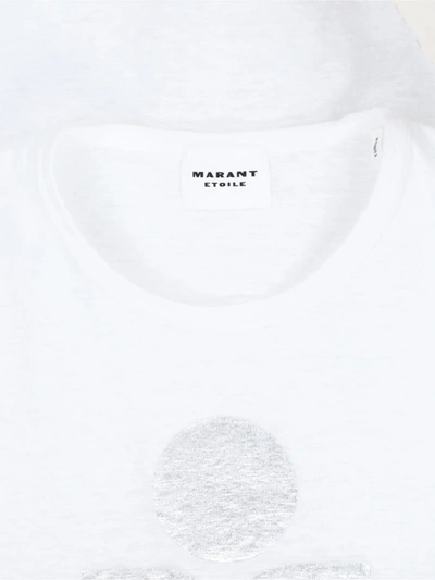 Shop Isabel Marant Étoile Marant Etoile T-shirts And Polos In White