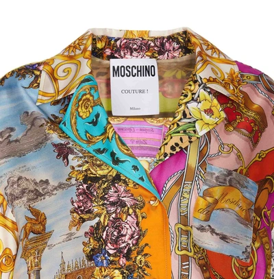 Shop Moschino Shirts In Multicolour