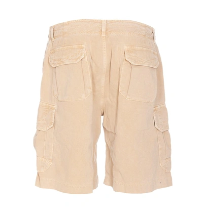 Shop Moschino Shorts In Beige