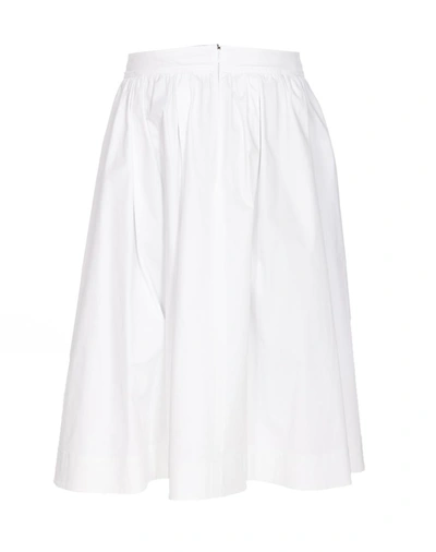 Shop Moschino Skirts In White