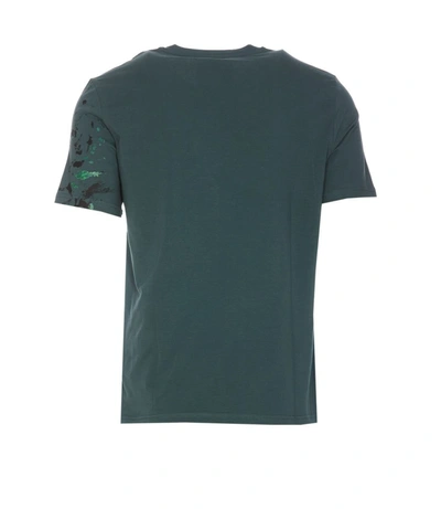 Shop Moschino T-shirts And Polos In Green