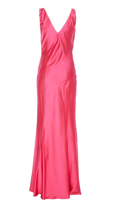Shop Pinko Dresses In Fuchsia