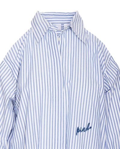 Shop Pinko Shirts In Blue