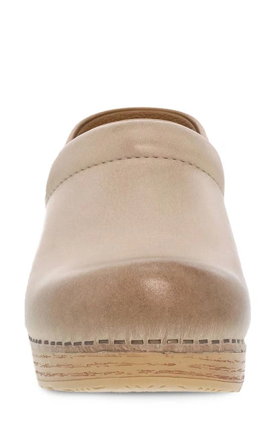 Shop Dansko Professional Clog In Sand