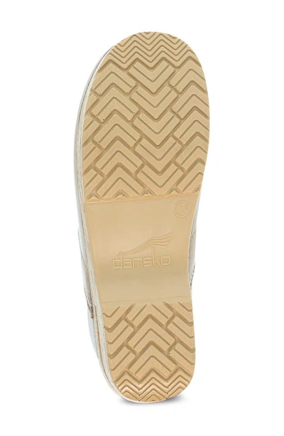 Shop Dansko Professional Clog In Sand