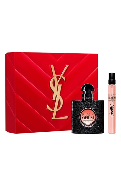 Shop Saint Laurent Black Opium Eau De Parfum Set $129 Value