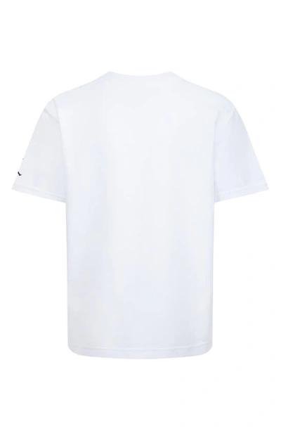 Shop Jordan Kids' Patch T-shirt In White