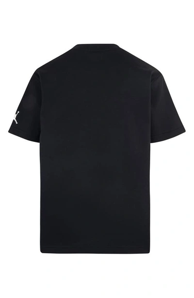 Shop Jordan Kids' Patch T-shirt In Black