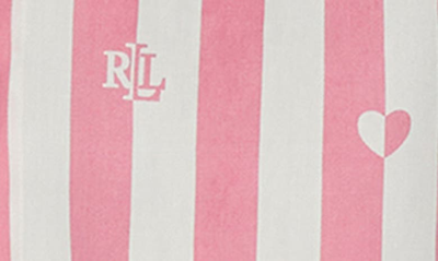 Shop Lauren Ralph Lauren Stripe Sleepshirt In Pink Print