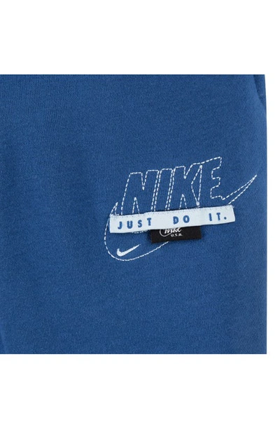 Shop Nike Kids' Club Specialty Fleece Sweatpants In Court Blue