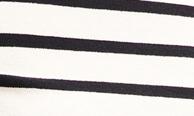 Shop Desigual Striped Patchwork Top In White