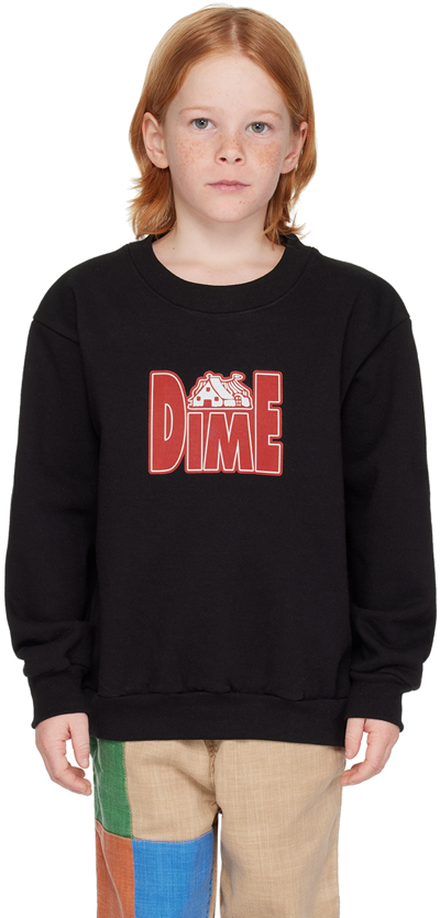 Shop Dime Kids Black Club Sweatshirt