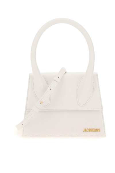 Shop Jacquemus Le Grand Chiquito Bag In White