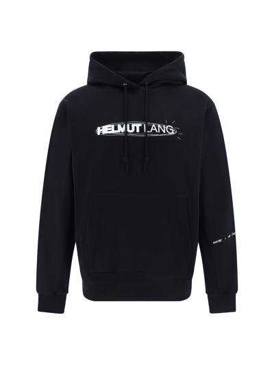 Shop Helmut Lang Hoodie In Black
