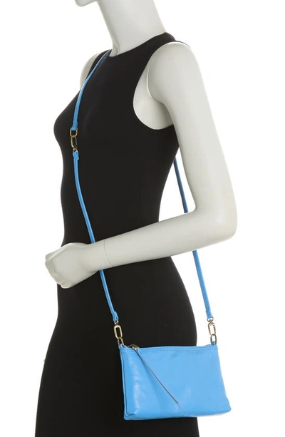 Shop Hobo Darcy Convertible Leather Crossbody Bag In Tranquil Blue