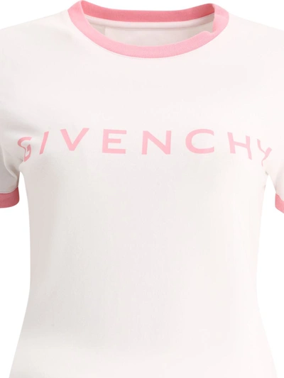 Shop Givenchy " Archetype" T-shirt In White