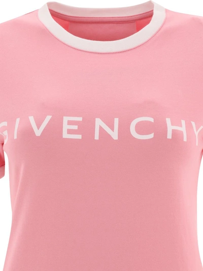 Shop Givenchy " Archetype" T-shirt In Pink