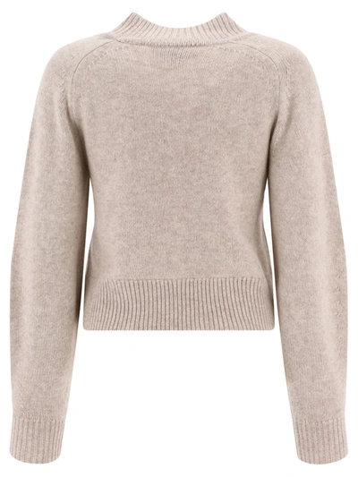 Shop Isabel Marant "leandra" Sweater In Beige