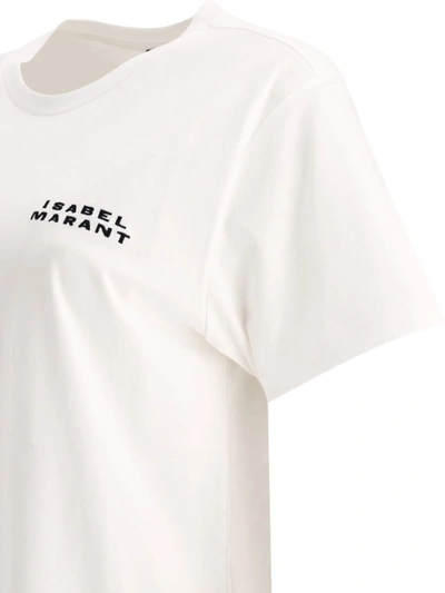 Shop Isabel Marant "vidal" T-shirt In White