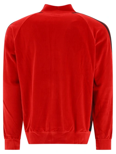 Shop Needles Velvet Sweatshirt In Red
