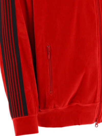 Shop Needles Velvet Sweatshirt In Red