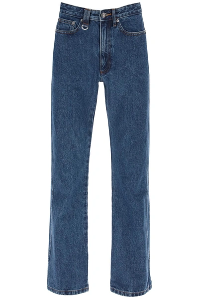 Shop Apc Ayrton Regular Fit Jeans In Blue
