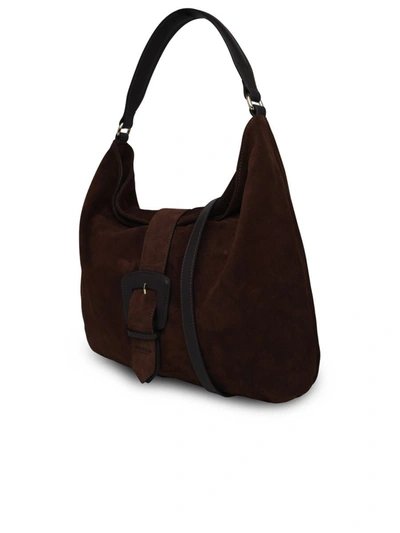 Shop Avenue 67 'karen' Dark Brown Leather Bag