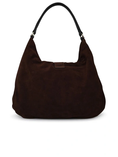 Shop Avenue 67 'karen' Dark Brown Leather Bag