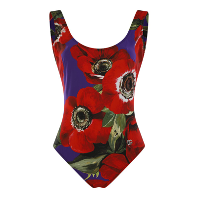 Shop Dolce & Gabbana Sea Clothing In Anemoni Fdo Viola