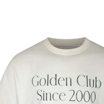 Shop Golden Goose T-shirts And Polos White