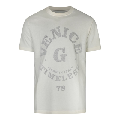Shop Golden Goose T-shirts And Polos White