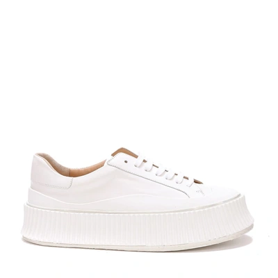 Shop Jil Sander Sneakers In Neve