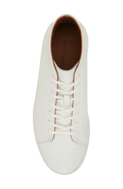 Shop Vince Camuto Hattin High Top Sneaker In White