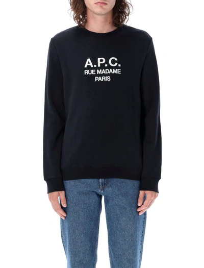 Shop Apc A.p.c. Rufus Sweatshirt In Black