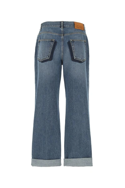 Shop Alexander Mcqueen Jeans In Indigowashed
