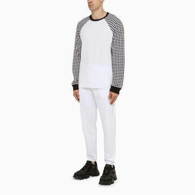 Shop Moncler Genius 7 Moncler X Frgmt Jogging Trousers In White