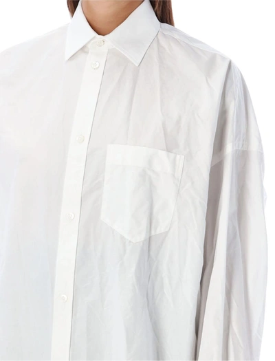 Balenciaga Cotton Shirt In White