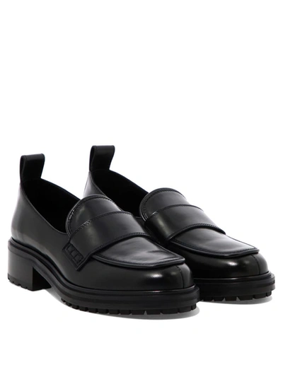 Shop Aeyde "ruth" Loafers In Black