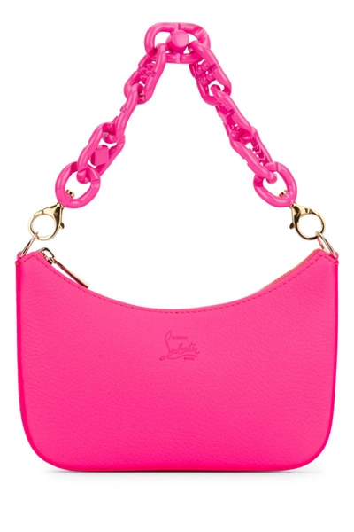 Shop Christian Louboutin Shoulder Bags In Pink