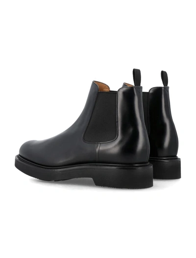 Shop Church's Leichester Chelsea Boots In Black