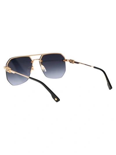 Shop Dsquared2 Sunglasses In Rhl9o Gold Black