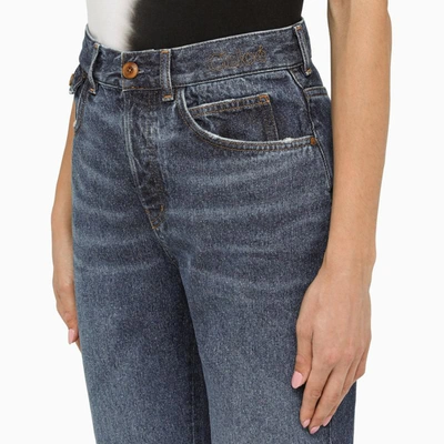 Shop Chloé Denim Flared Jeans In Blue