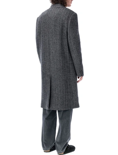 Shop Isabel Marant Johel Coat In Grey