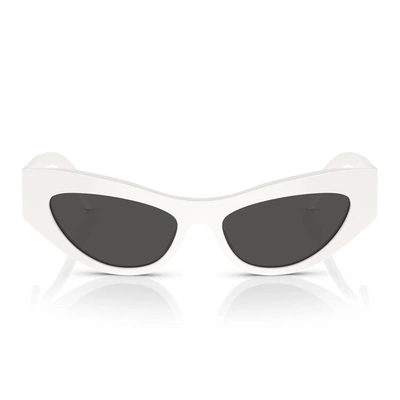 Shop Dolce & Gabbana Eyewear Sunglasses In White