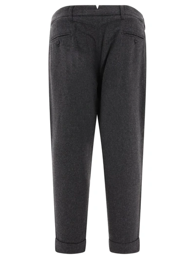 Shop Engineered Garments "andover" Trousers In Grey