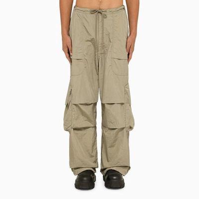Shop Entire Studios Sage Cargo Trousers In Green