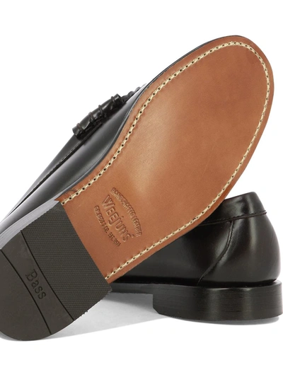 Shop Gh Bass G.h. Bass "weejun Larson Heritage" Loafers In Brown