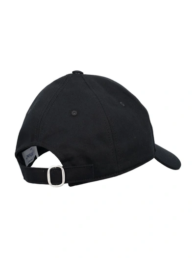 Shop Off-white Bookish Baseball Cap In Black/white