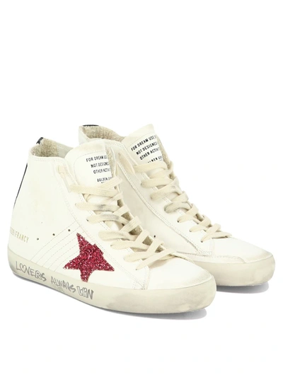 Shop Golden Goose "francy Classic" Sneakers In White