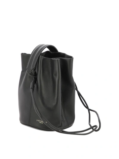 Shop J & M Davidson J&m Davidson "mini Nube" Bucket Bag In Black